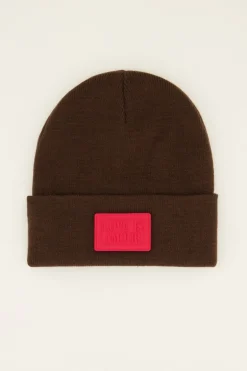 Bruine Muts Met Patch