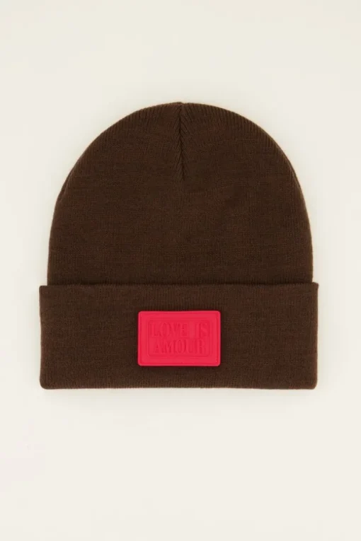 Bruine Muts Met Patch