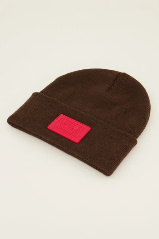 Bruine Muts Met Patch