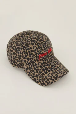 Bruine Pet Paris étoile Met Panterprint