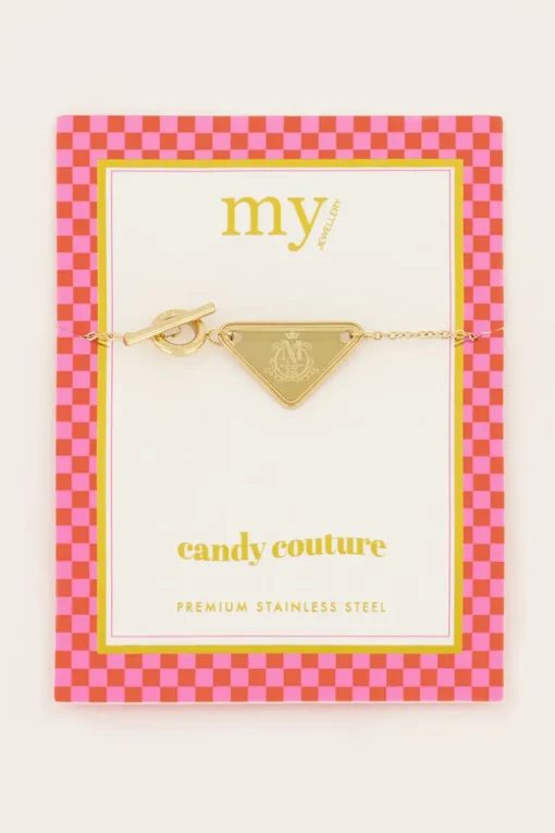 Candy Armband Gegraveerd
