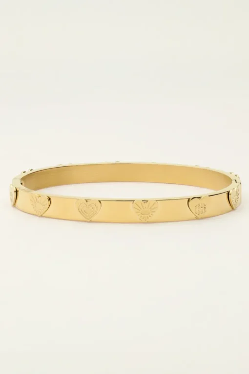 Candy Bangle Met Hartjes