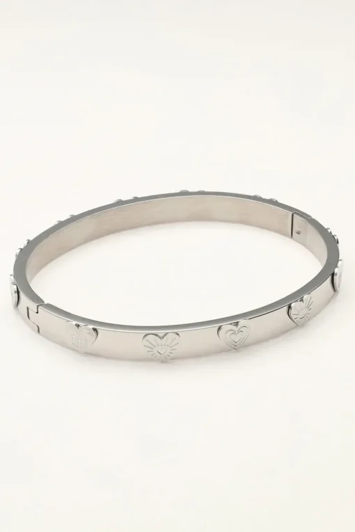 Candy Bangle Met Hartjes
