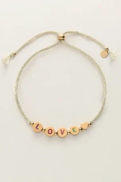 Candy Gouden Armband Love