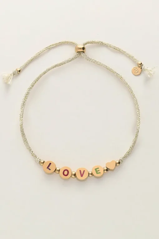 Candy Gouden Armband Love