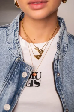 Candy Ketting Met Oranje Très Belle Bedel