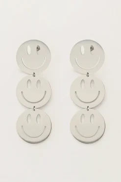 Candy Oorbellen Groot Met Smiley