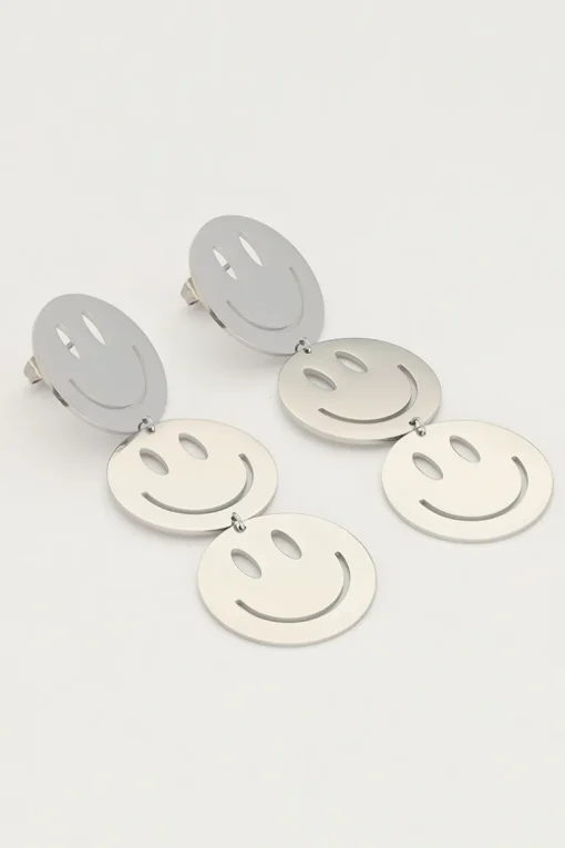 Candy Oorbellen Groot Met Smiley