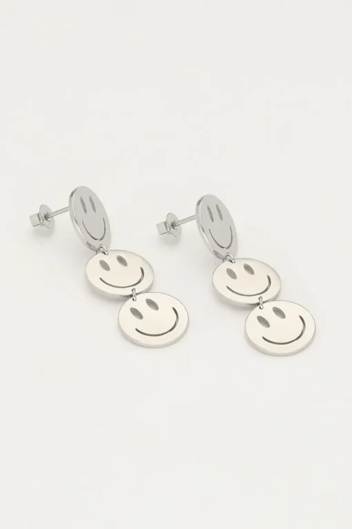 Candy Oorbellen Klein Met Smiley