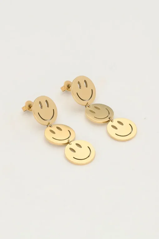 Candy Oorbellen Klein Met Smiley