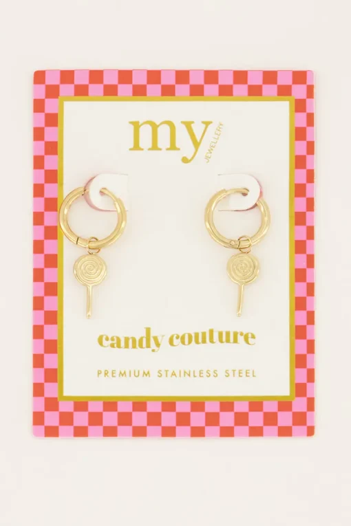 Candy Oorringen Met Lollies