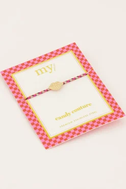 Candy Rode Armband Très Belle