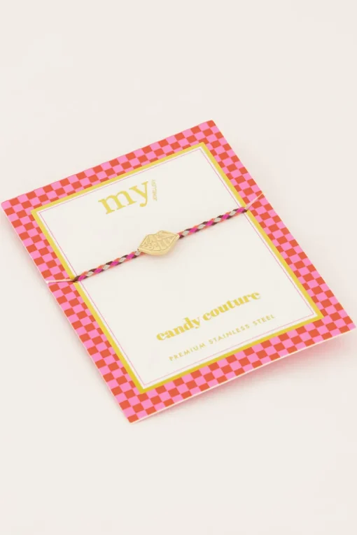 Candy Rode Armband Très Belle