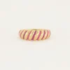 Candy Roze Gedraaide Ring