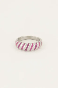 Candy Roze Gedraaide Ring