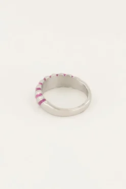 Candy Roze Gedraaide Ring