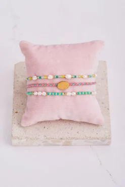 Candy Roze Multikleur Armband Très Belle