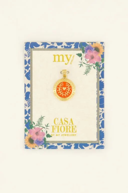 Casa Fiore Bedel Oranje Hart