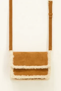 Cognac Crossbody Tas Teddy