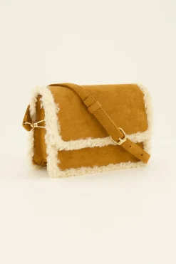 Cognac Crossbody Tas Teddy