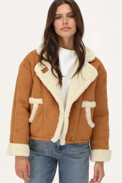 Cognac Suède Teddy Jasje