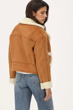 Cognac Suède Teddy Jasje