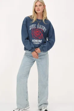 Donkerblauwe Sweater 