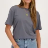 Donkergrijs T-shirt C'est La Vie