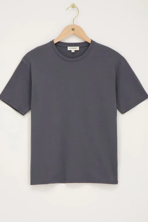 Donkergrijs T-shirt C'est La Vie