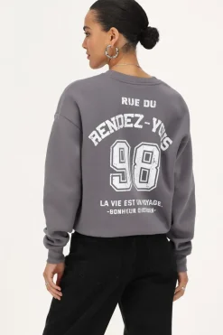Donkergrijze Sweater 