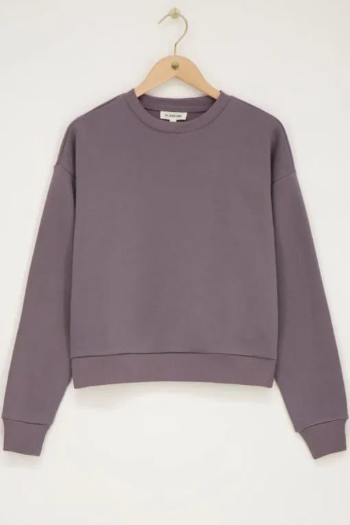 Donkergrijze Sweater "Rue Du Rendez Vous"