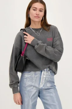 Donkergrijze Sweater The Journey