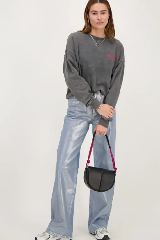 Donkergrijze Sweater The Journey