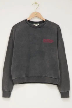 Donkergrijze Sweater The Journey