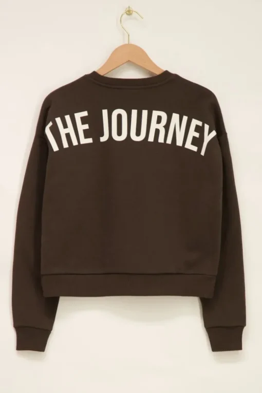 Donkergroene Sweater The Journey