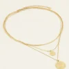 Driedubbele Ketting Met Bedels