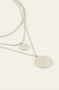 Driedubbele Ketting Met Bedels