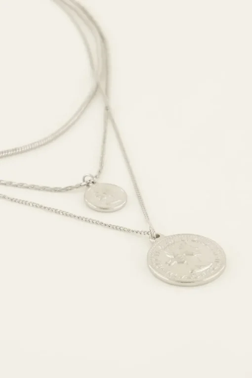 Driedubbele Ketting Met Bedels