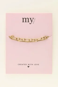 Dubbele Armband Met Schakels