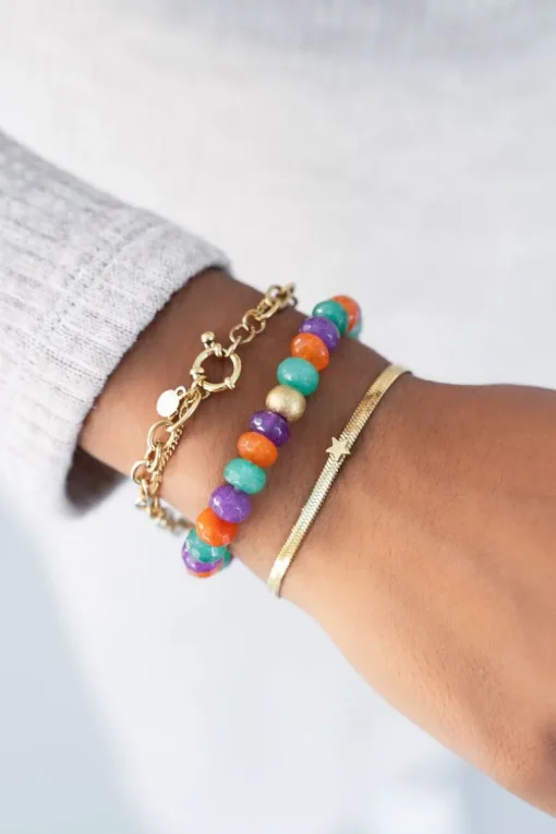 Dubbele Armband Met Schakels