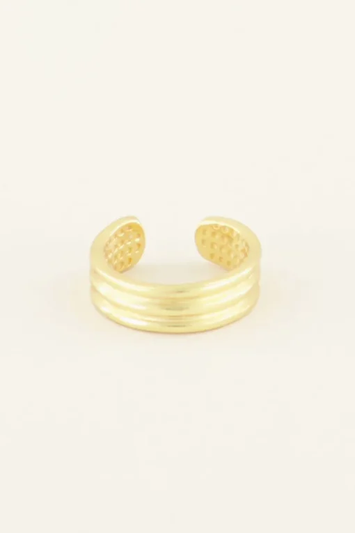 Ear Cuff Drie Strepen
