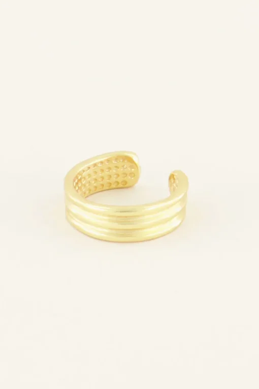Ear Cuff Drie Strepen