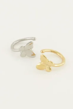 Ear Cuff Vlinder