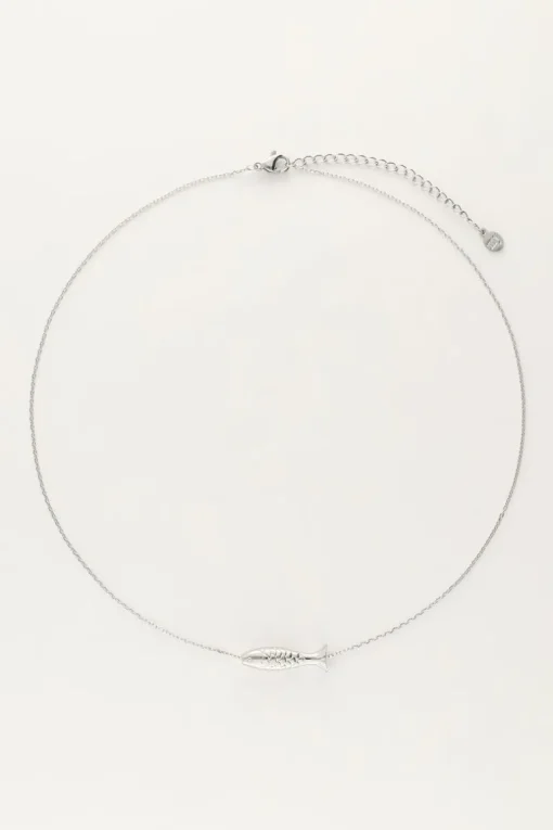 Fijne Ketting Met Vis Bedel