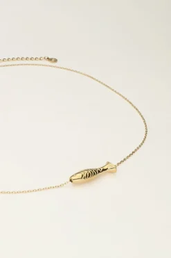 Fijne Ketting Met Vis Bedel
