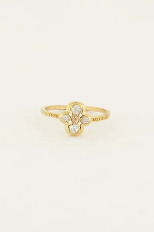 Flower Ice Cubes Ring