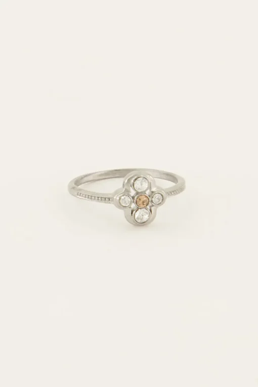 Flower Ice Cubes Ring
