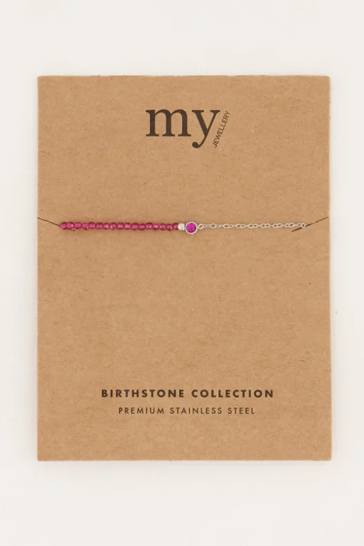 Geboortesteen Armband