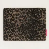 Gewatteerde Laptop Hoes Met Panterprint