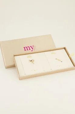 Giftbox Suspender & Ringen Set